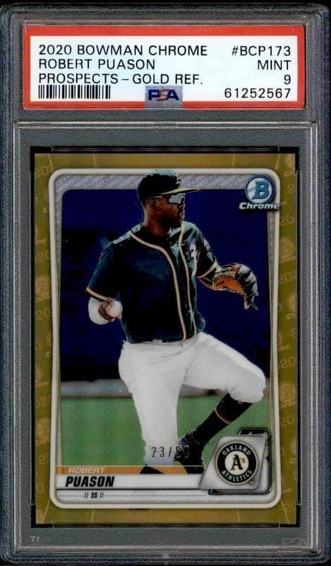 2020 bowman Robert Puason