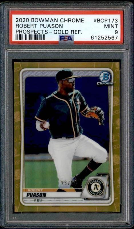 2020 Bowman Chrome Robert Puason #BCP-173 trading card