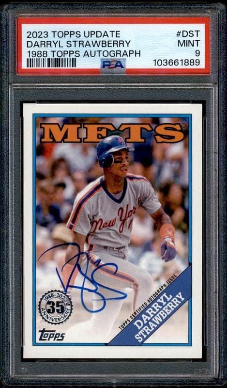 2023 topps Darryl Strawberry