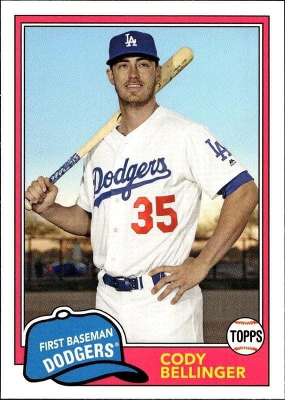 2018 Topps Archives Cody Bellinger #250 trading card