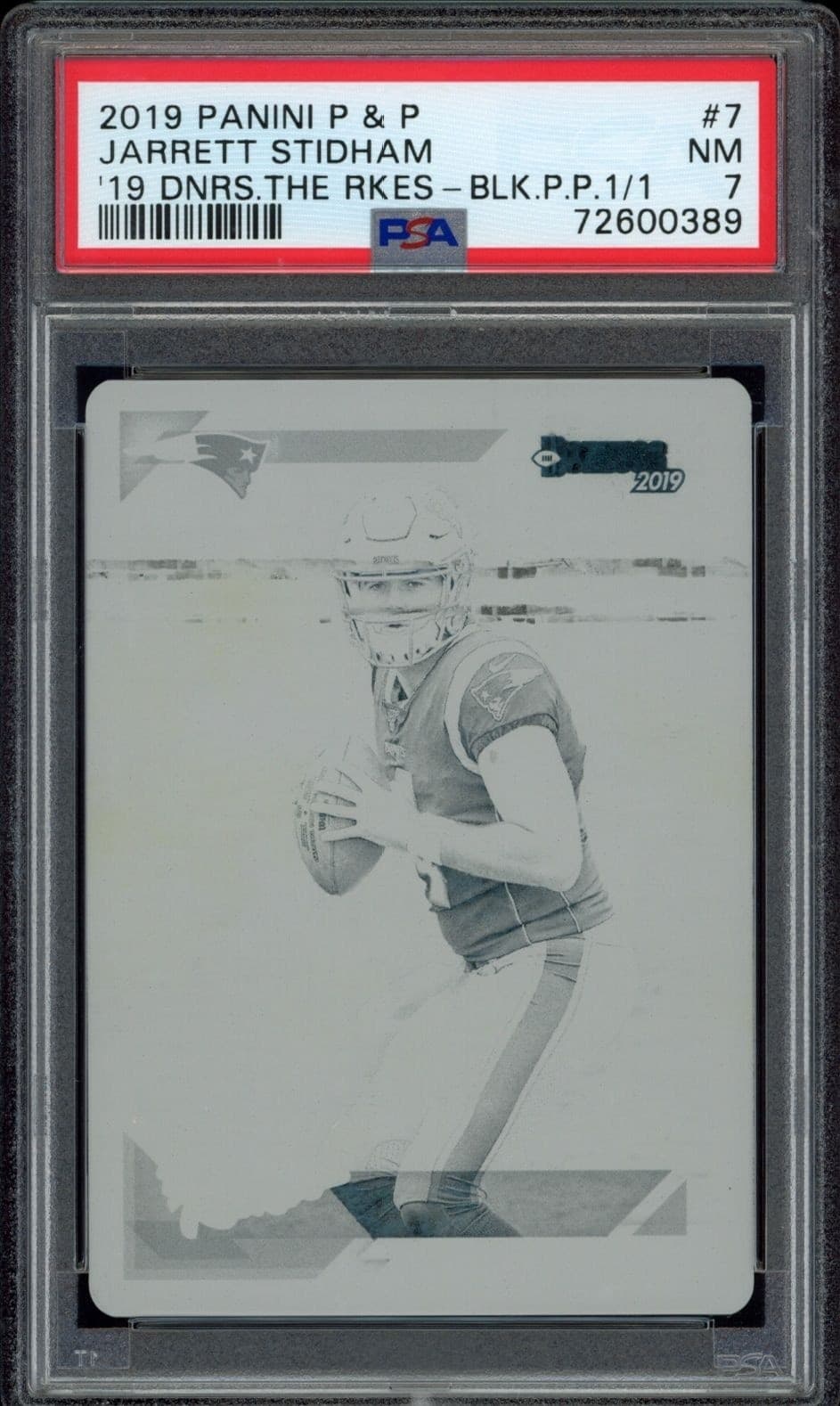 2019 panini Jarrett Stidham