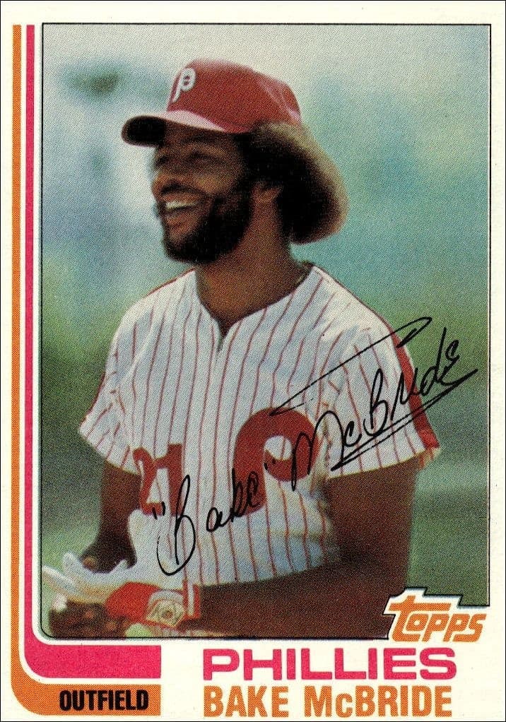 1982 Topps Bake McBride #745