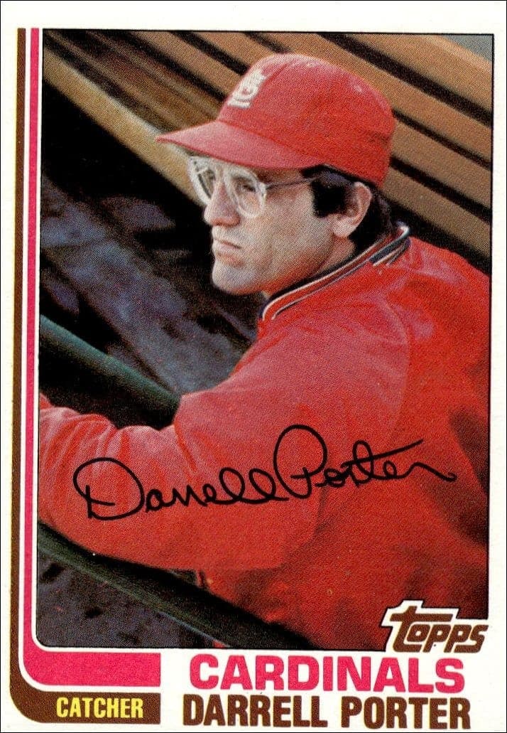 1982 Topps Darrell Porter #447