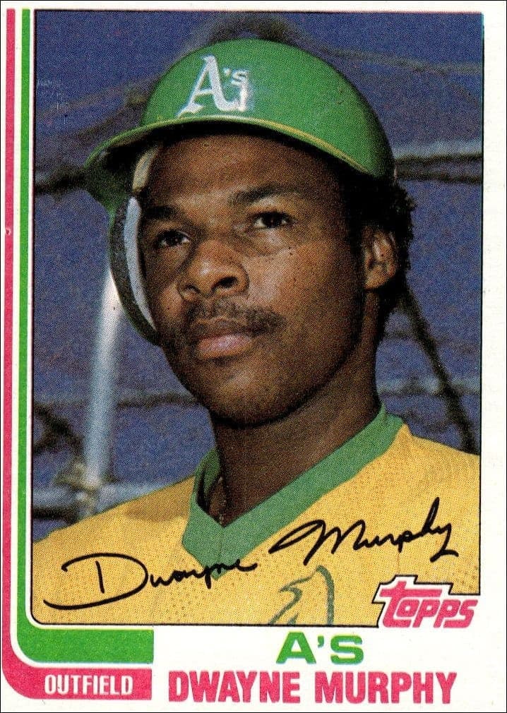 1982 topps Dwayne Murphy
