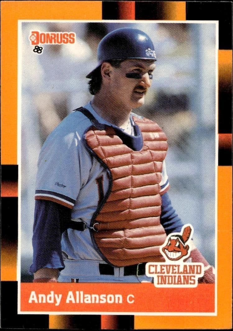 1988 Donruss Baseball's Best Andy Allanson #5 trading card