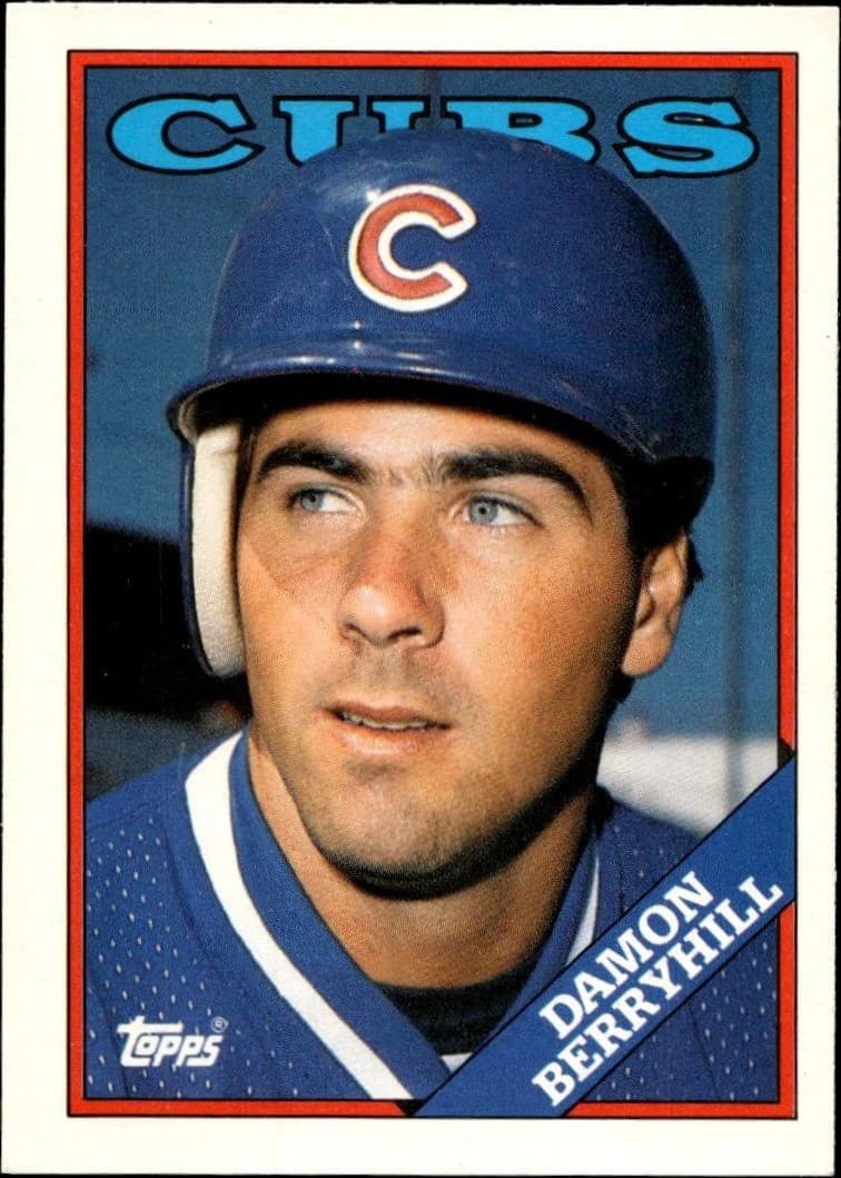 1988 Topps Traded Damon Berryhill #15T trading card