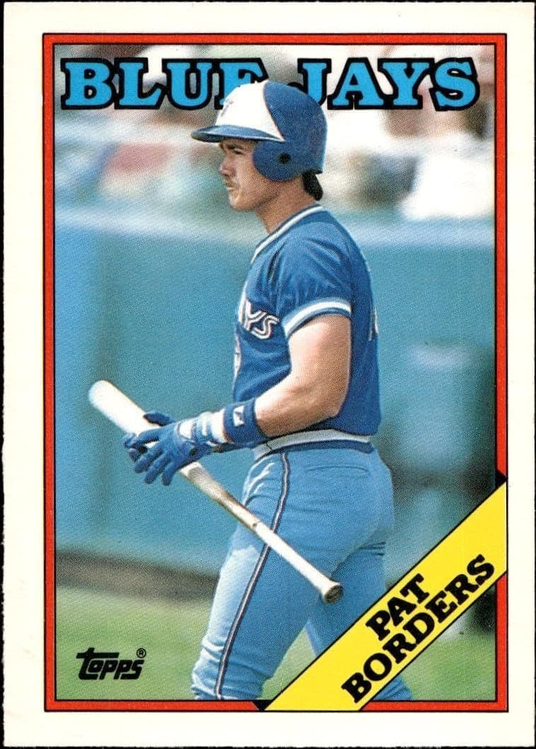 1988 Topps Traded Pat Borders #17T trading card