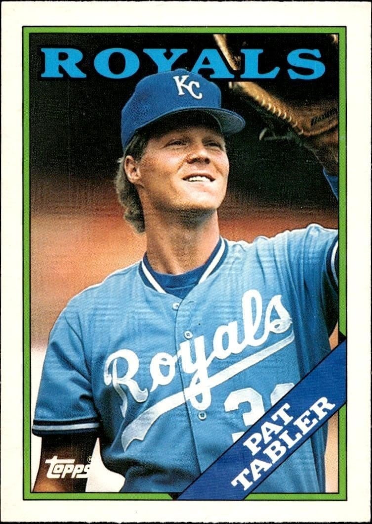 Pat Tabler 1988 Topps Traded #118T Baseball Trading Card - Front 1988 Topps Traded Pat Tabler #118T baseball trading card front