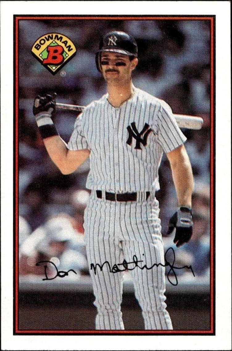 1989 bowman Don Mattingly