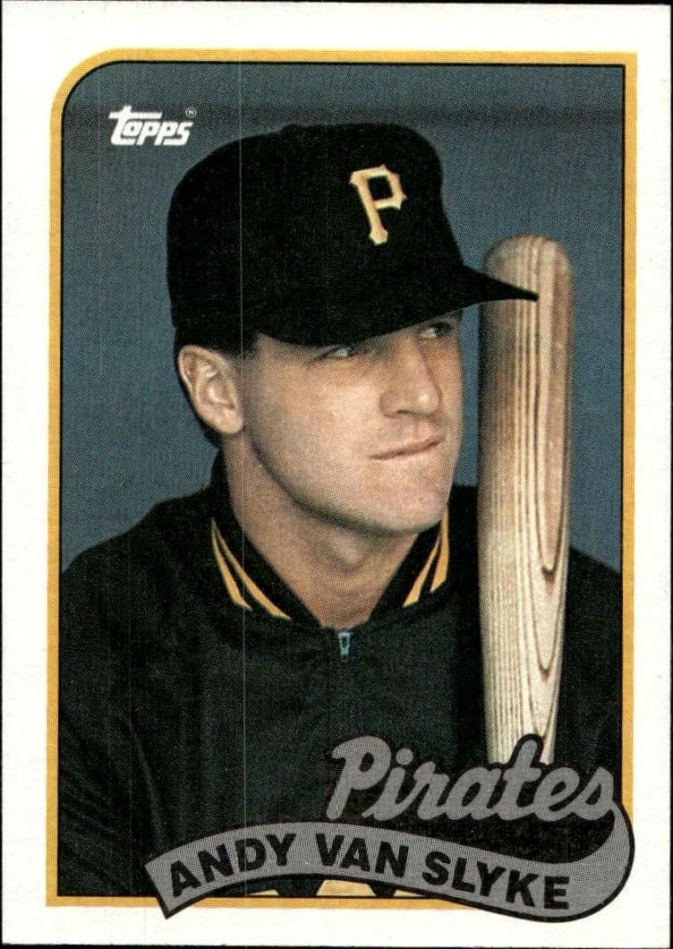1989 Topps Andy Van Slyke #350 trading card