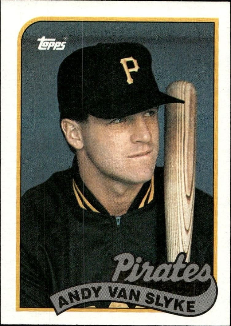 1989 Topps Andy Van Slyke #350 trading card
