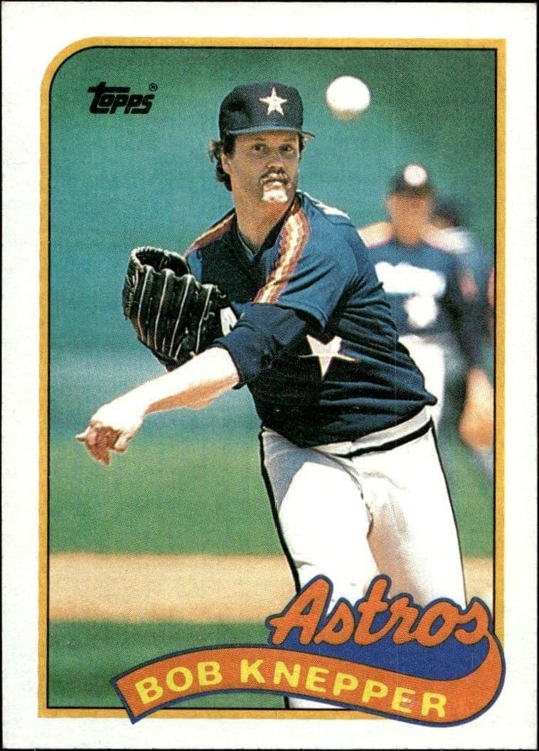 1989 Topps Bob Knepper #280 trading card