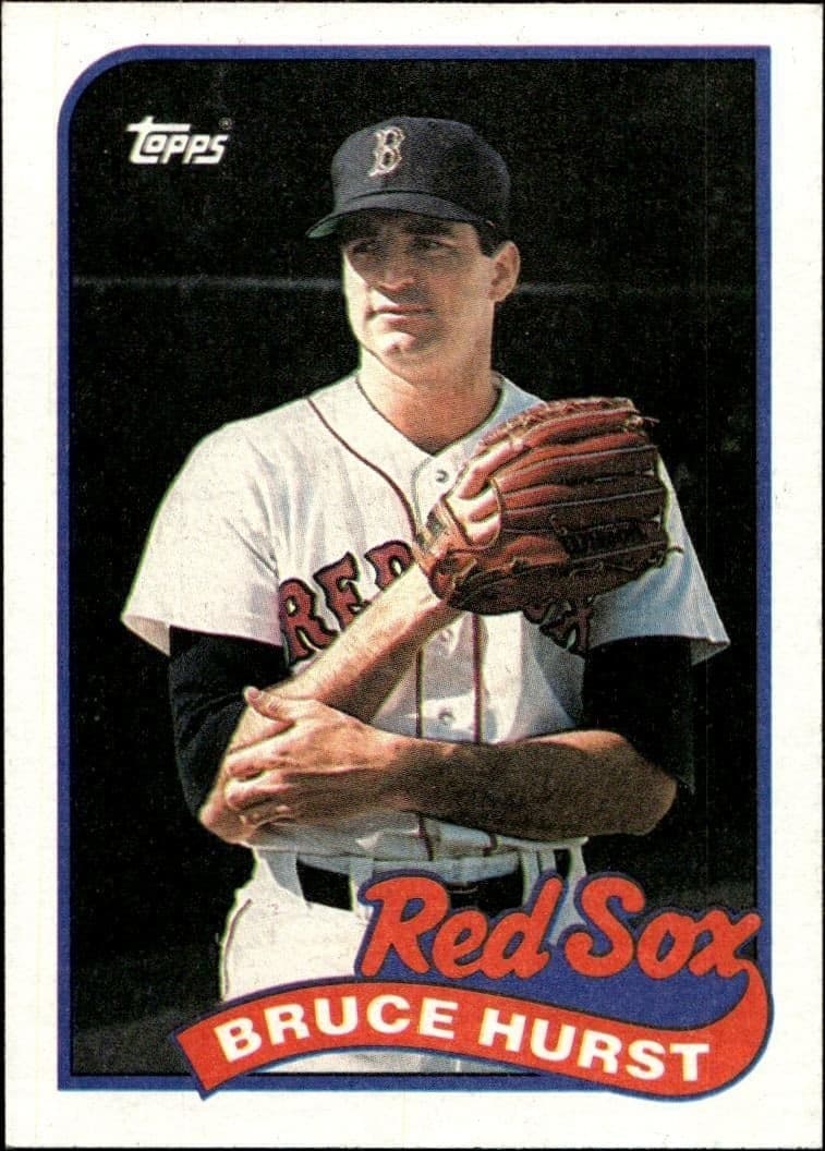 1989 topps Bruce Hurst