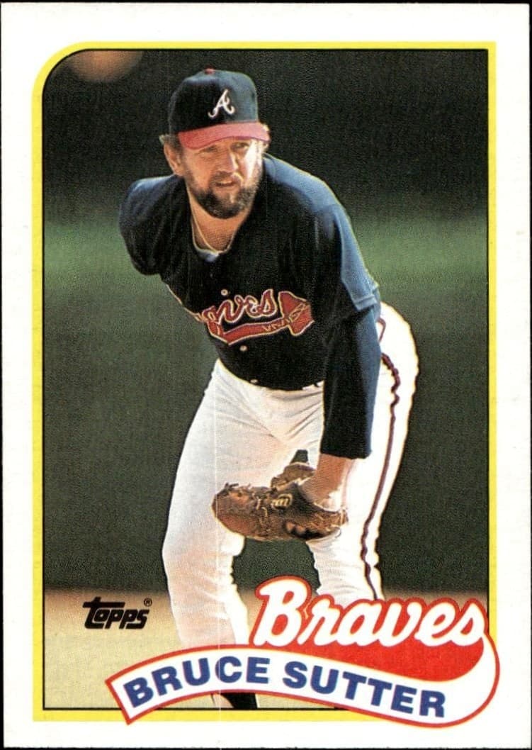 1989 Topps Bruce Sutter #11 trading card