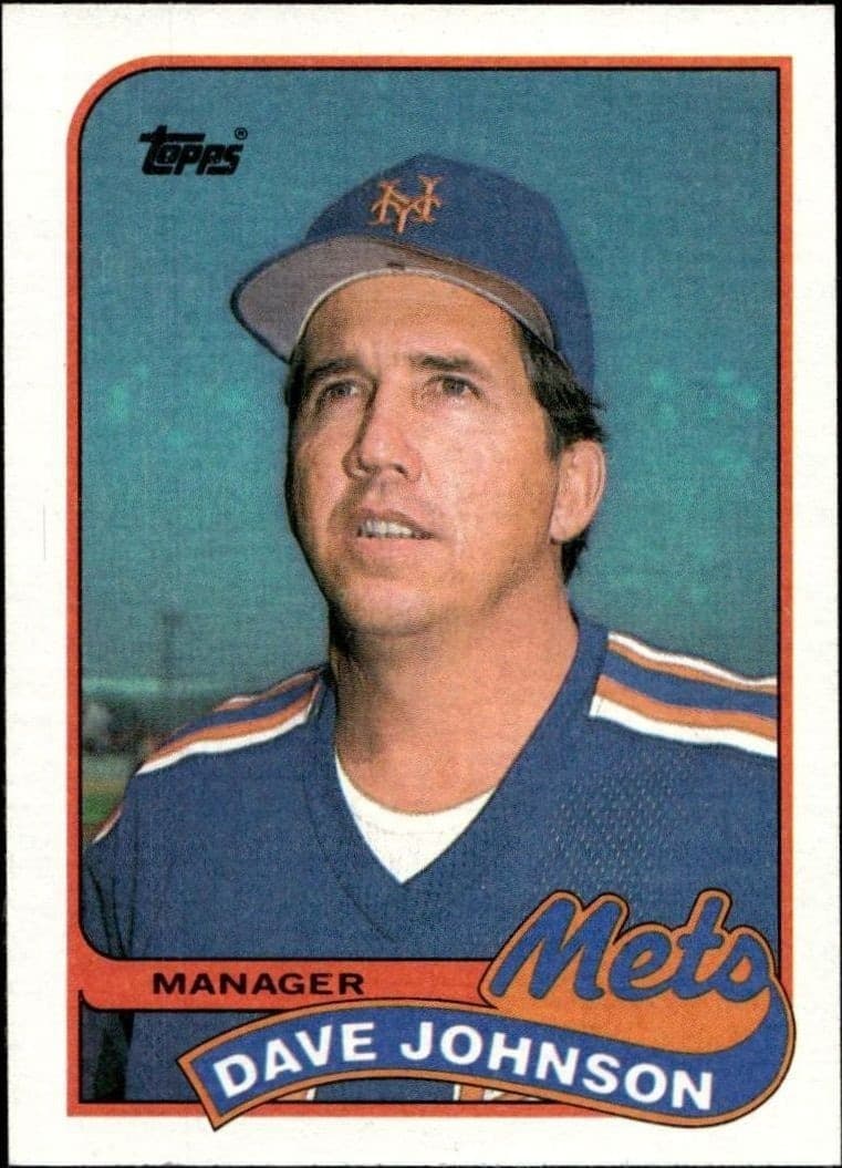1989 Topps Dave Johnson #684 trading card