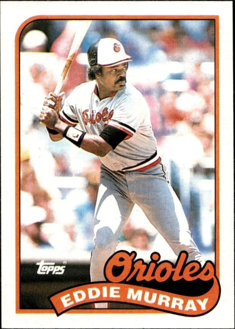 1989 Topps Eddie Murray #625 trading card