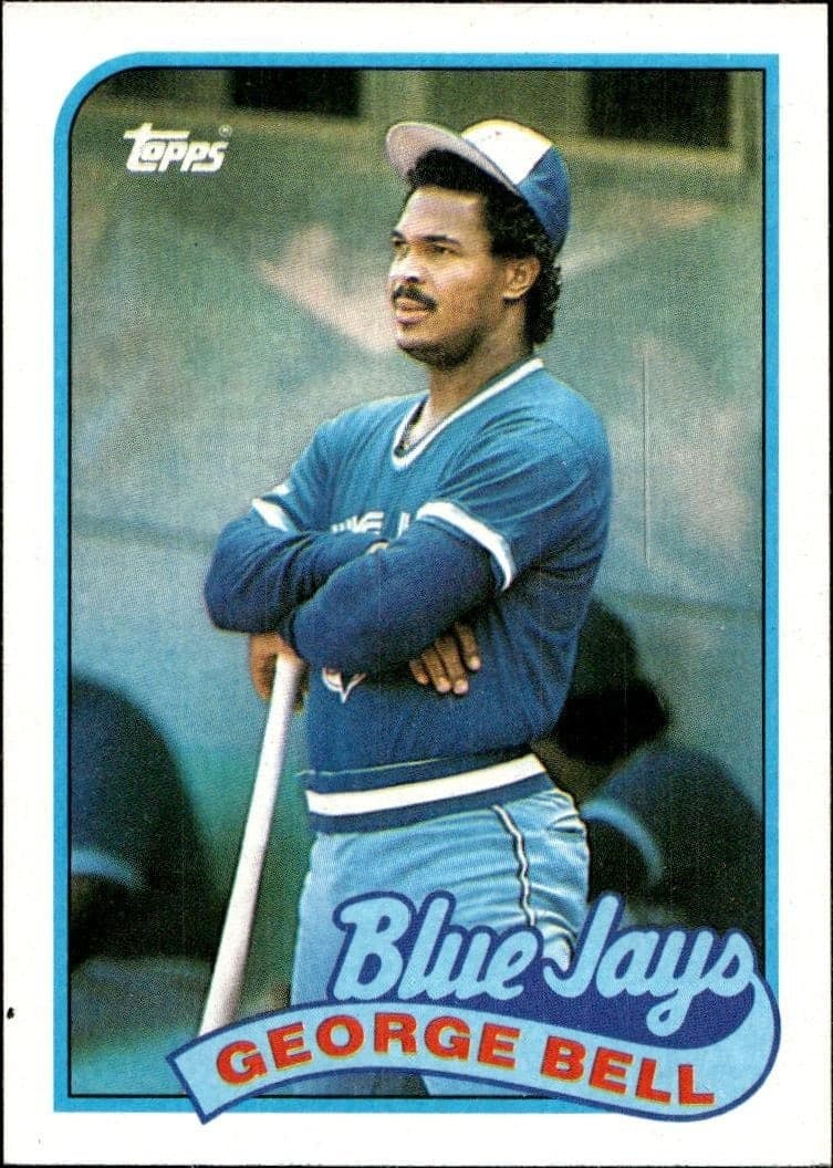 1989 Topps George Bell #50 trading card