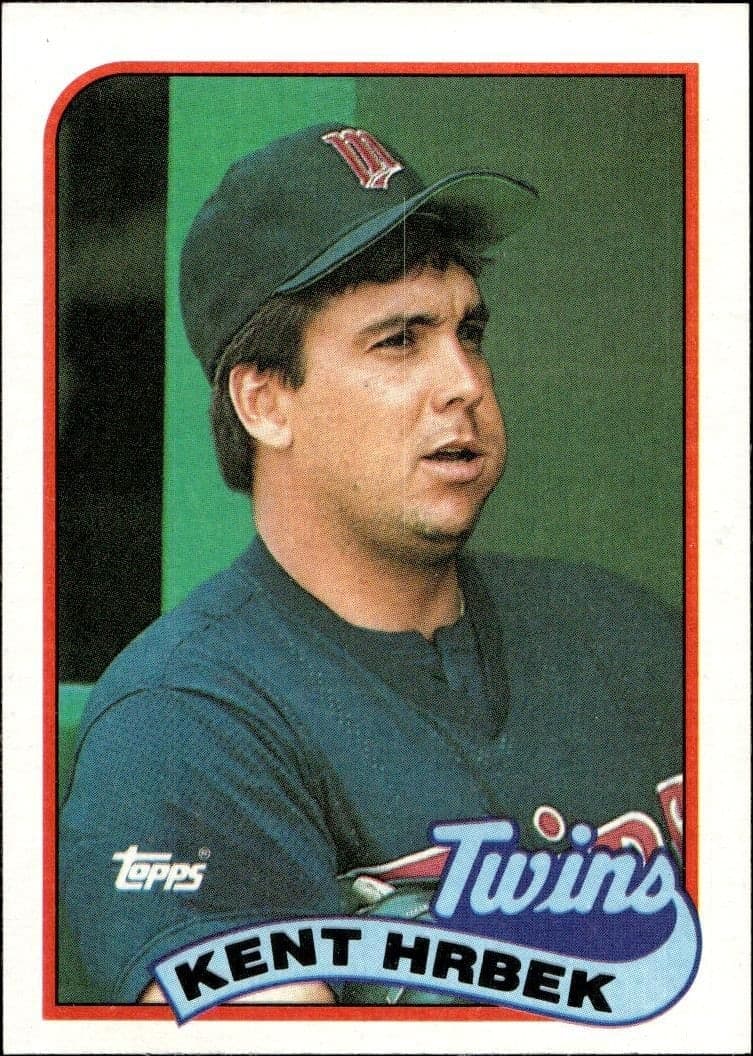 1989 topps Kent Hrbek