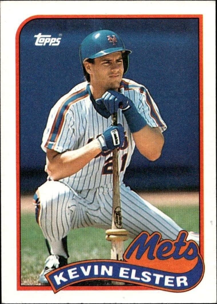 1989 Topps Kevin Elster #356 trading card