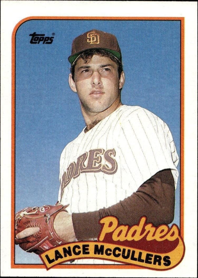 Lance McCullers 1989 Topps #307 Baseball Trading Card - Front 1989 Topps Lance McCullers #307 baseball trading card front