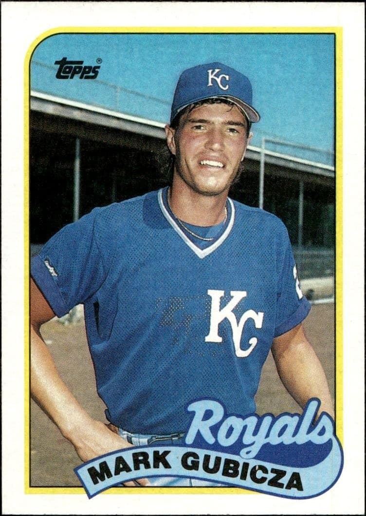 1989 Topps Mark Gubicza #430 trading card