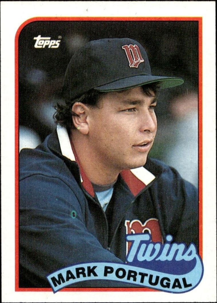 Mark Portugal 1989 Topps #46 Baseball Trading Card - Front 1989 Topps Mark Portugal #46 baseball trading card front