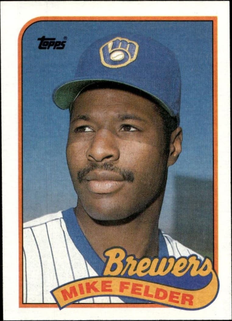 1989 topps Mike Felder