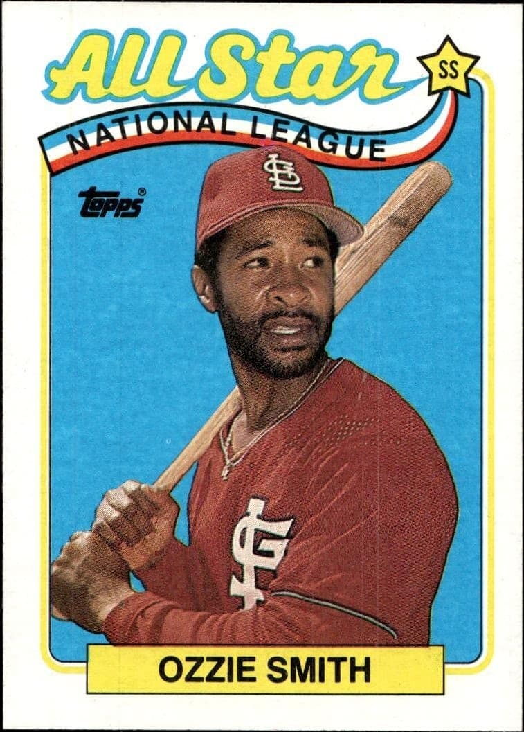1989 Topps Ozzie Smith #389 trading card