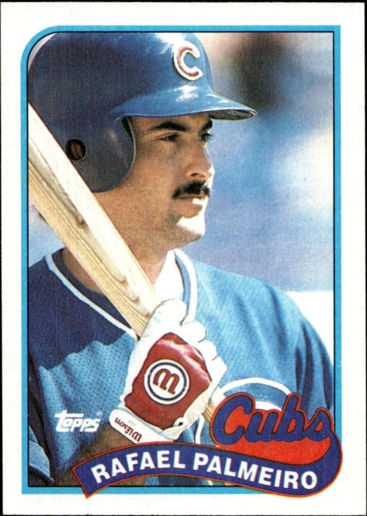 1989 Topps Rafael Palmeiro #310 trading card