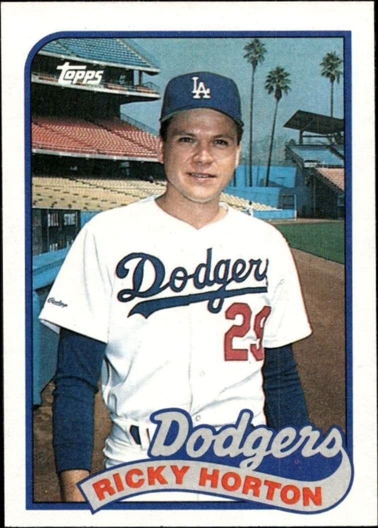 1989 Topps Ricky Horton #232 trading card