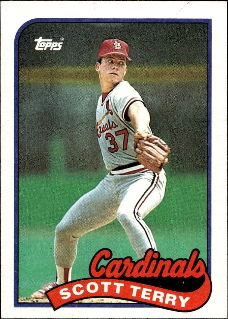 1989 topps Scott Terry