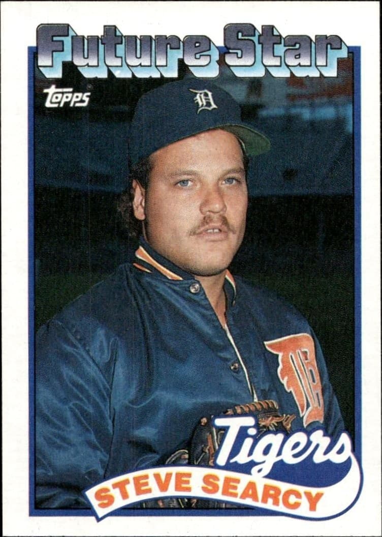 1989 Topps Steve Searcy #167 trading card