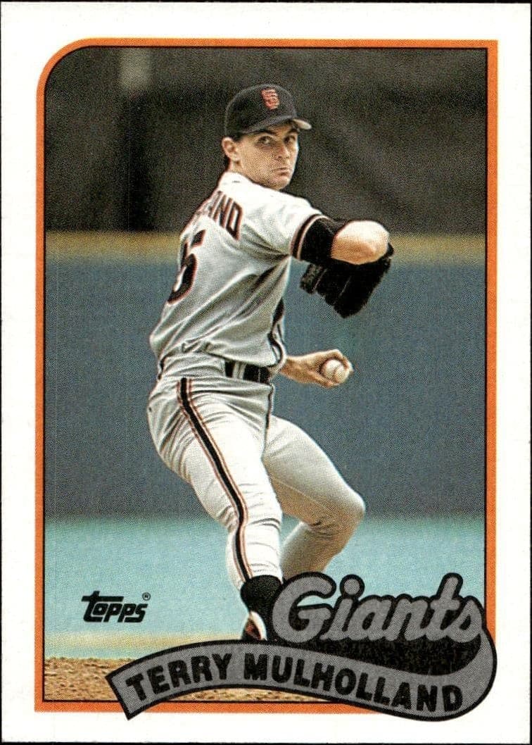 1989 topps Terry Mulholland