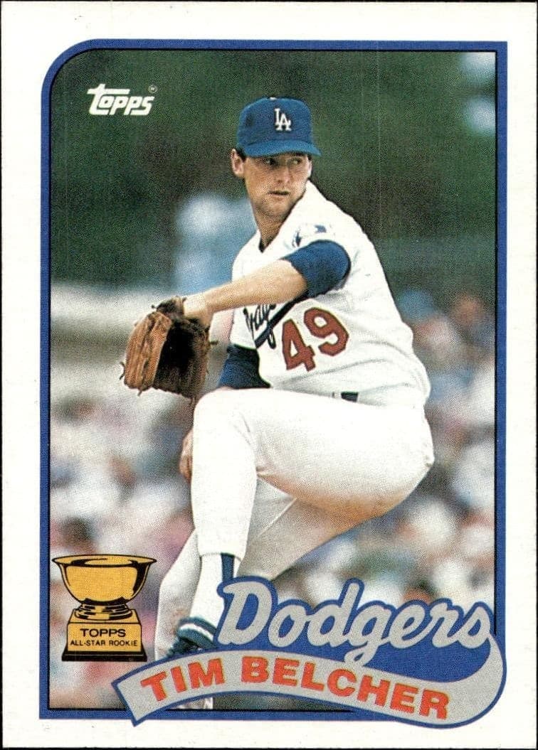 1989 Topps Tim Belcher #456 trading card