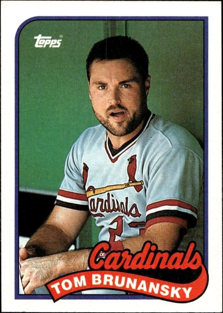 1989 Topps Tom Brunansky #60 trading card
