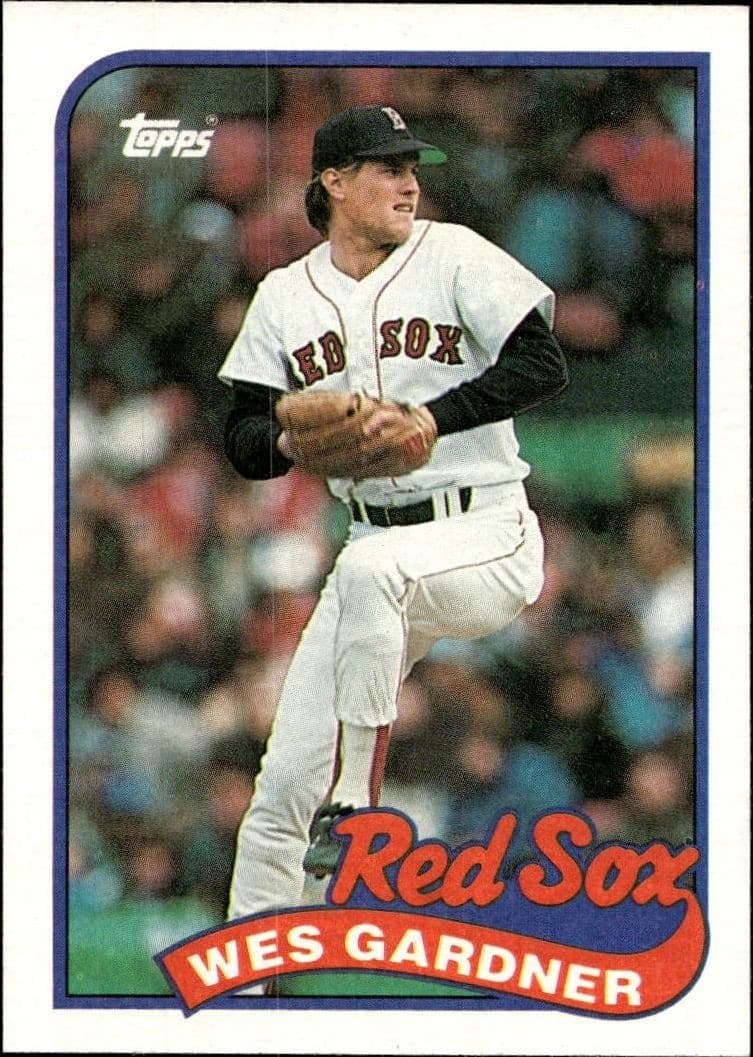 1989 Topps Wes Gardner #526 trading card