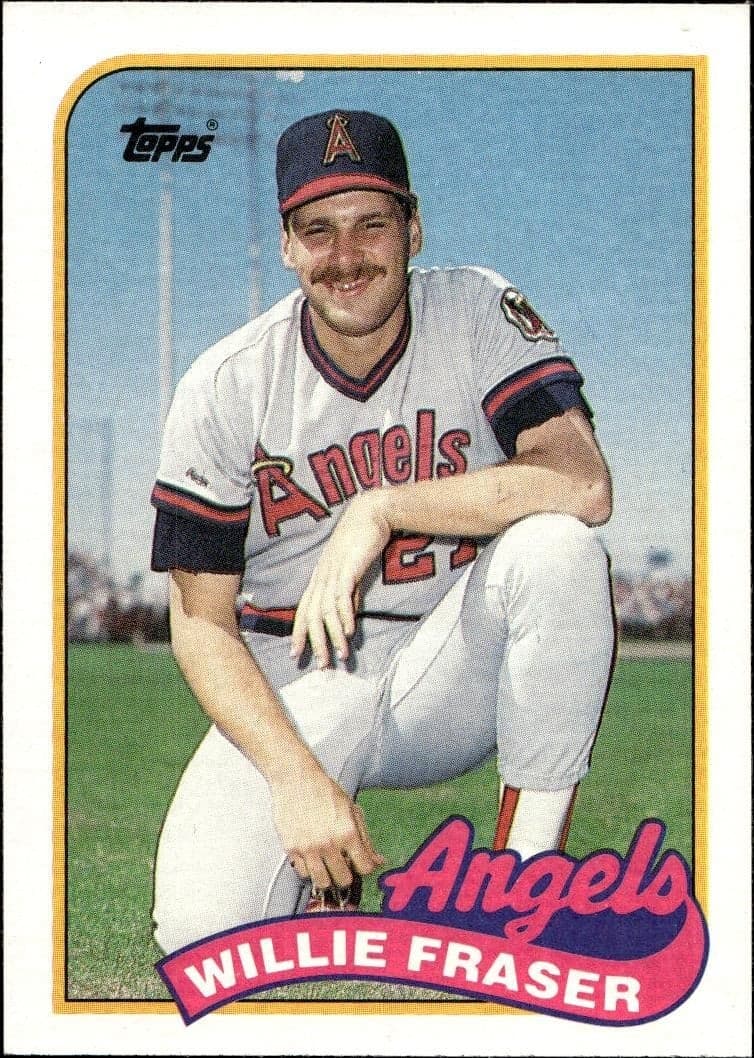 1989 topps Willie Fraser