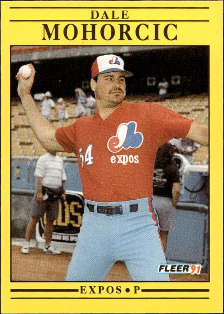 1991 Fleer Dale Mohorcic #239