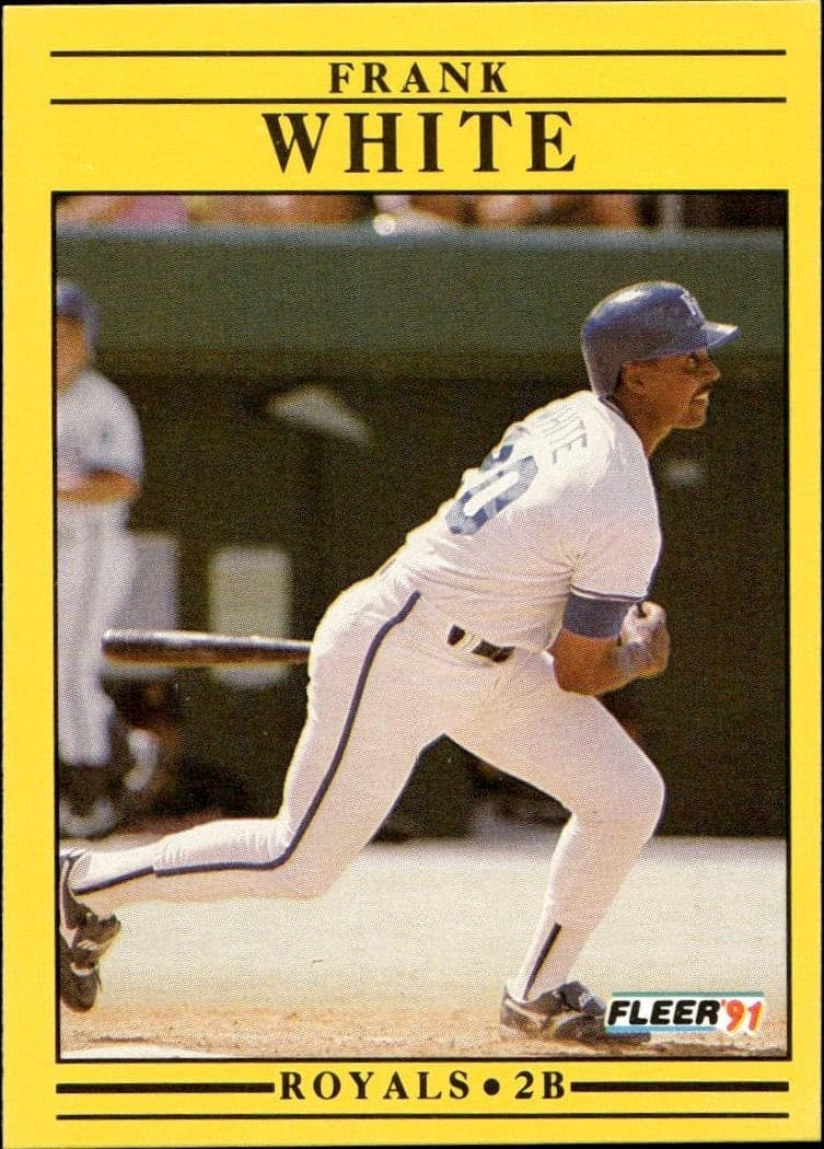 1991 fleer Frank White