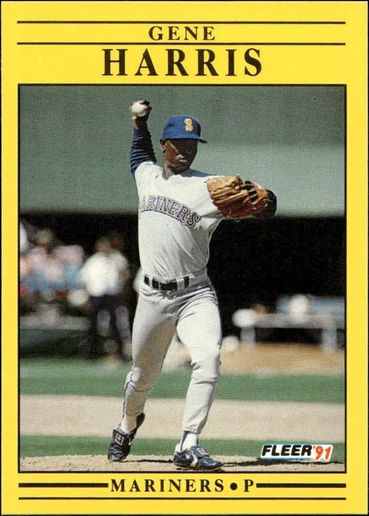 1991 Fleer Gene Harris #452 trading card