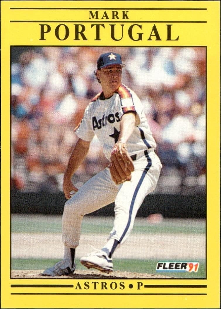 1991 fleer Mark Portugal