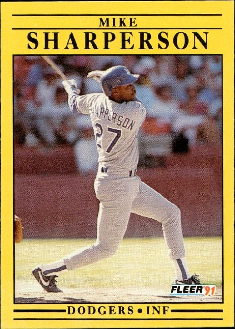 Mike Felder 1991 Fleer #583 Baseball Trading Card - Front 1991 Fleer Mike Felder #583 baseball trading card front