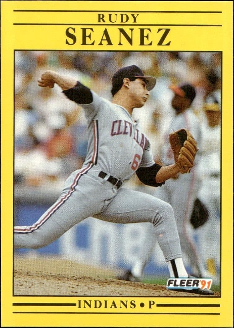 1991 fleer Rudy Seanez