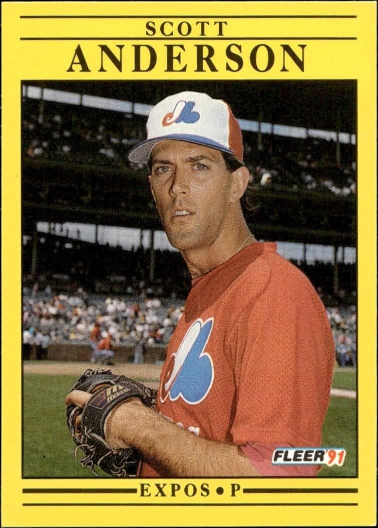 1991 Fleer Scott Anderson #225