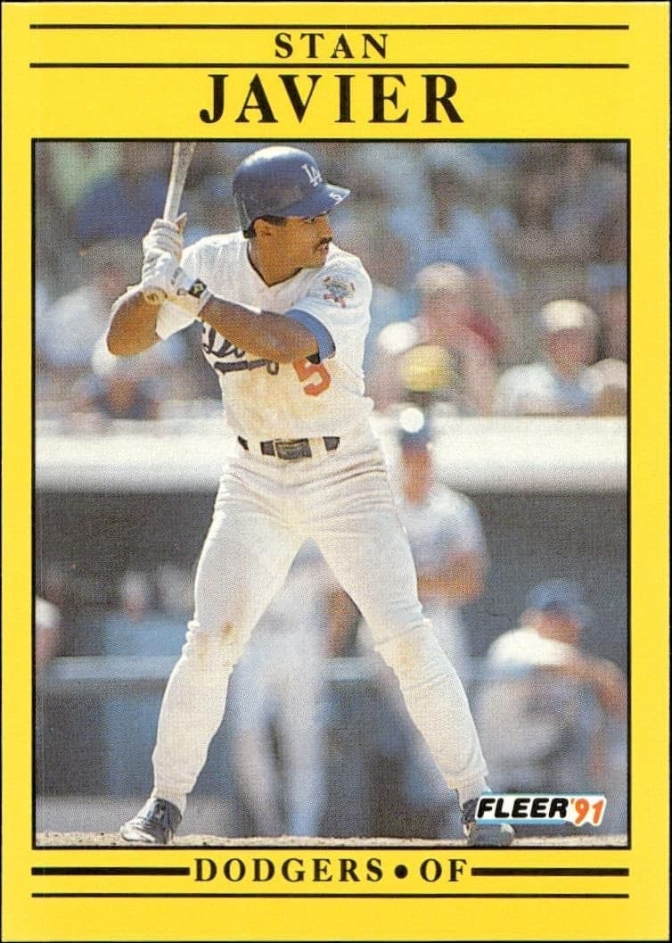 1991 Fleer Stan Javier #211