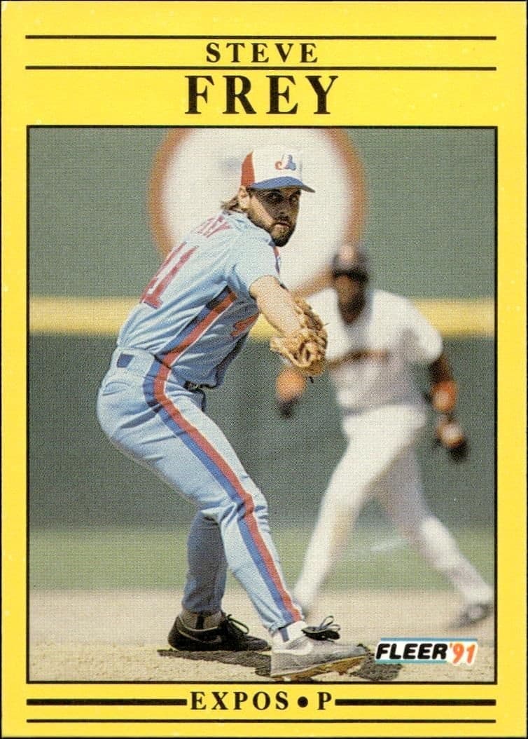 1991 Fleer Steve Frey #231