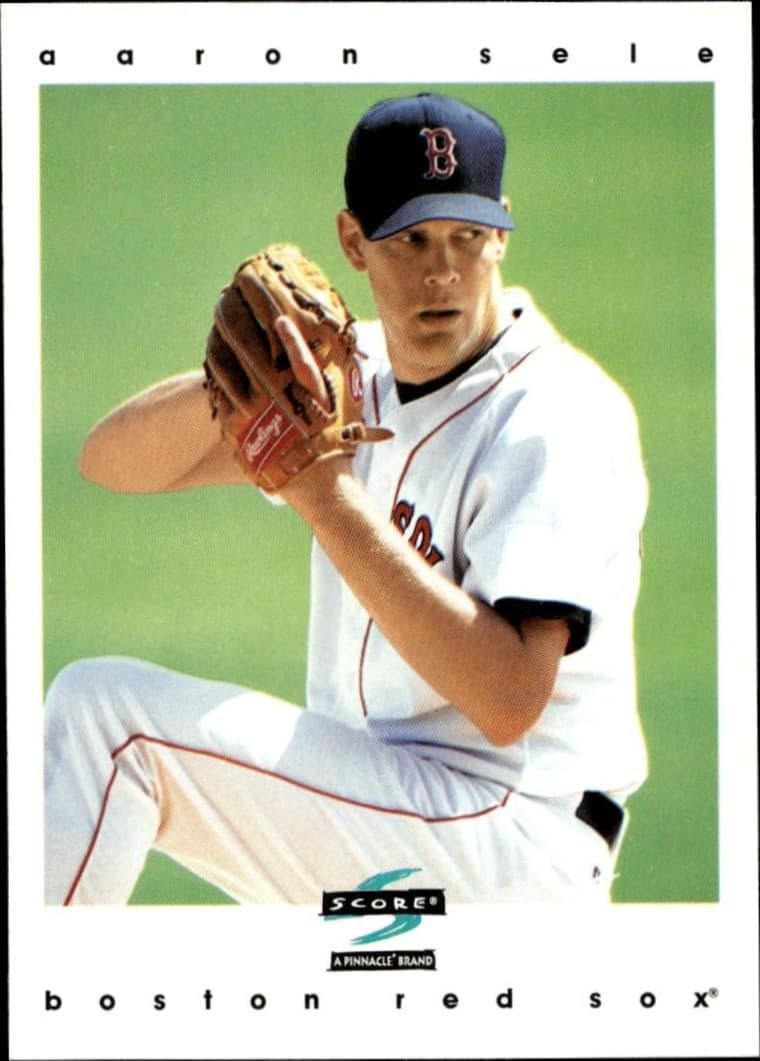 1997 pinnacle Aaron Sele