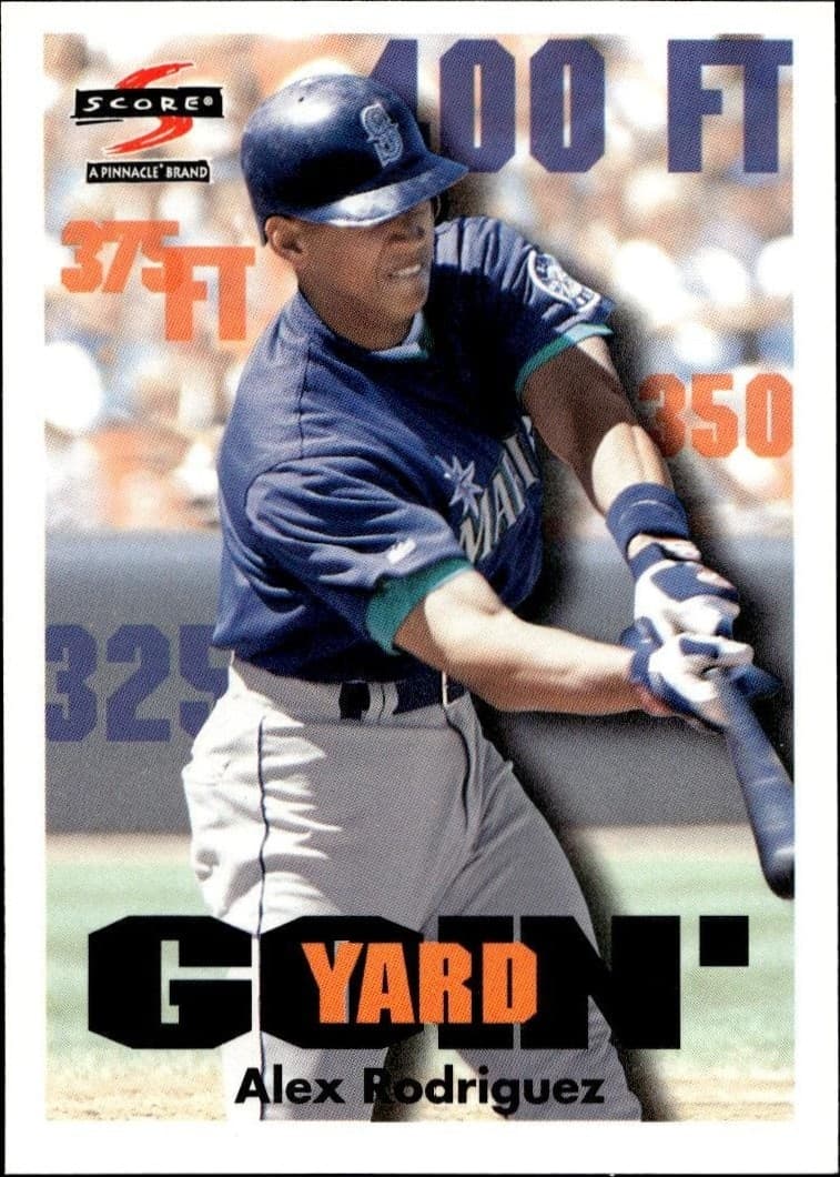 1997 Pinnacle Score Alex Rodriguez #507 trading card