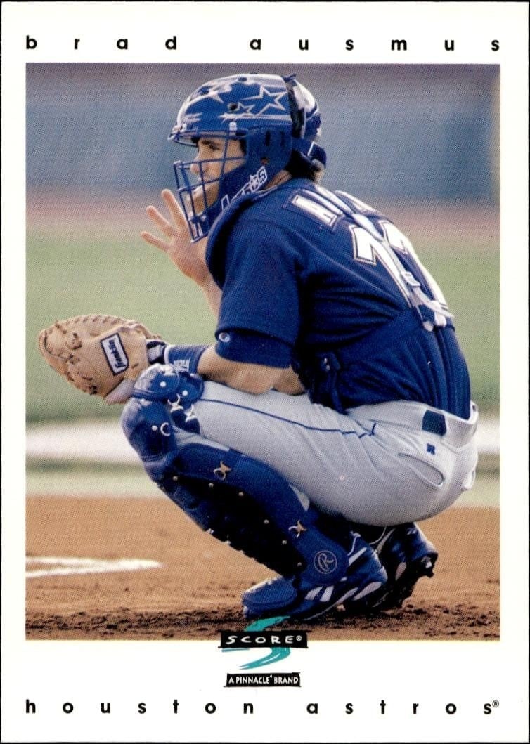 1997 Pinnacle Score Brad Ausmus #370 trading card
