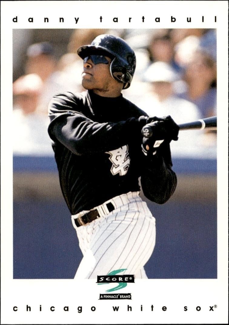 Danny Tartabull 1997 Pinnacle Score #3 Baseball Trading Card - Front 1997 Pinnacle Score Danny Tartabull #3 baseball trading card front